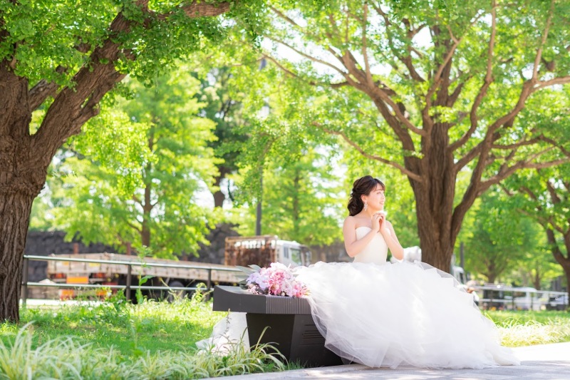 憧れのVERAWANGを着て東京駅前撮り☆