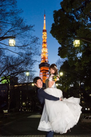 東京タワートワイライト前撮り☆