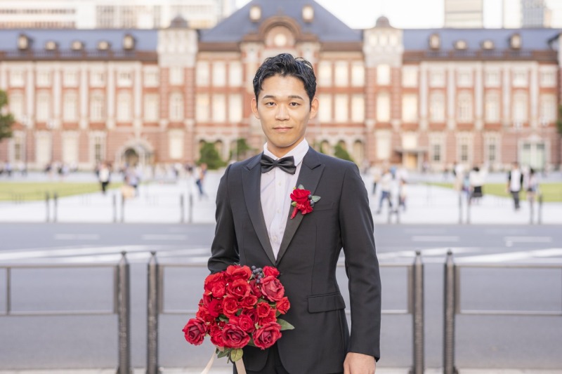 新郎の品格を写す