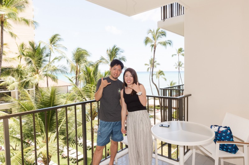 ハレクラニでのオフショット