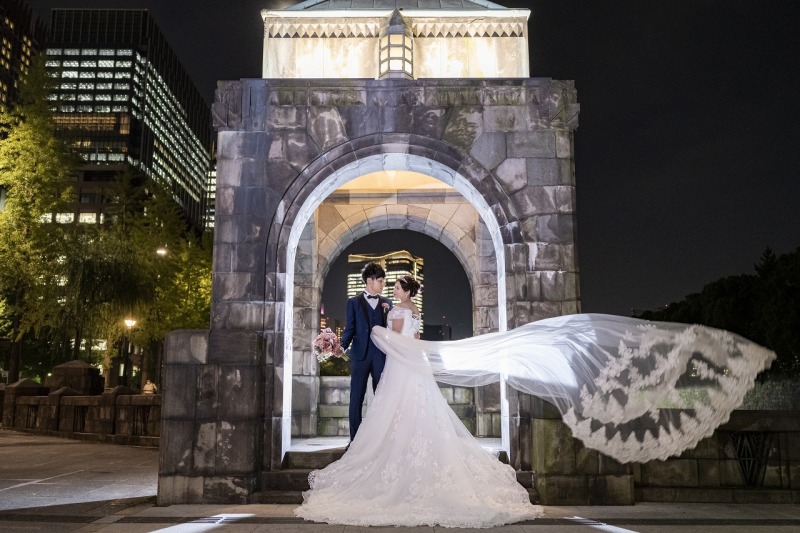 和田倉門でベールショット☆