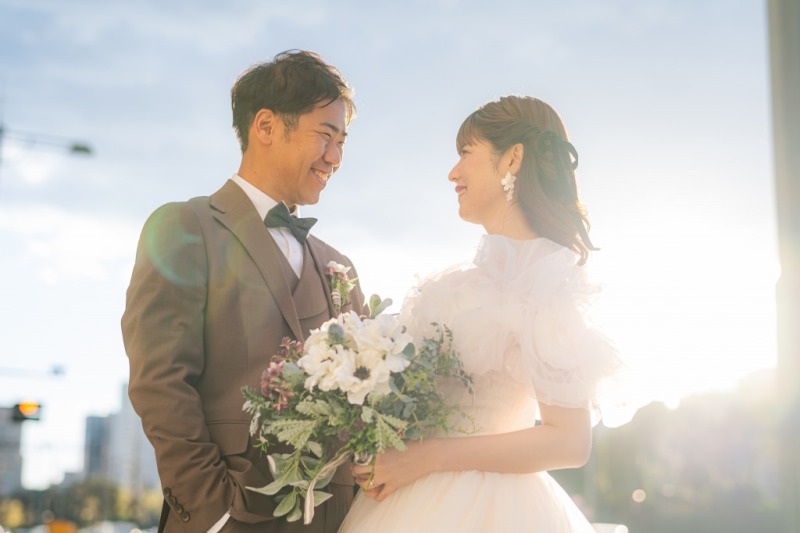 見つめ合いショット♡