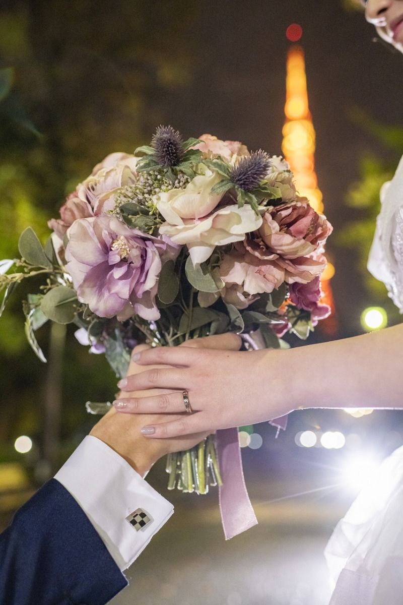 愛の誓いは暖かく…