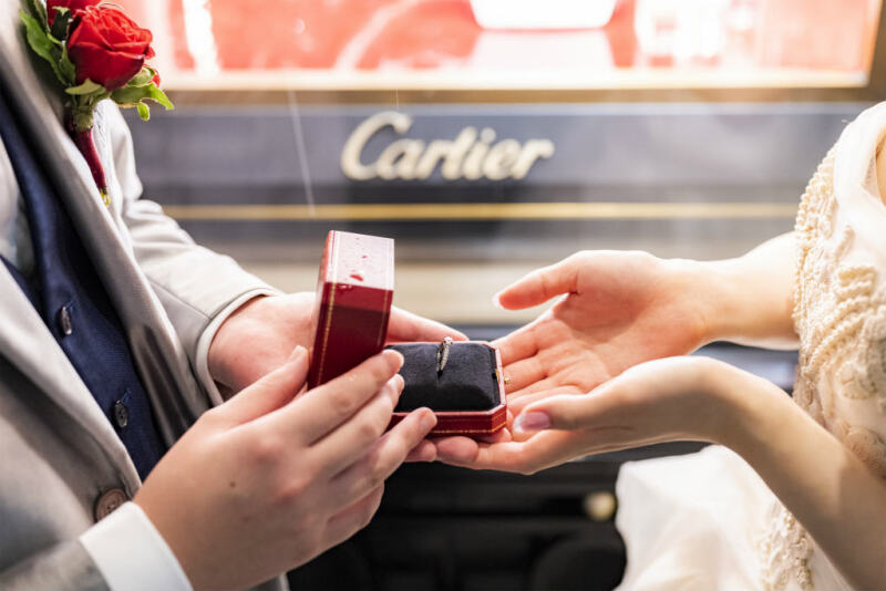 指輪と想いを交わして♡