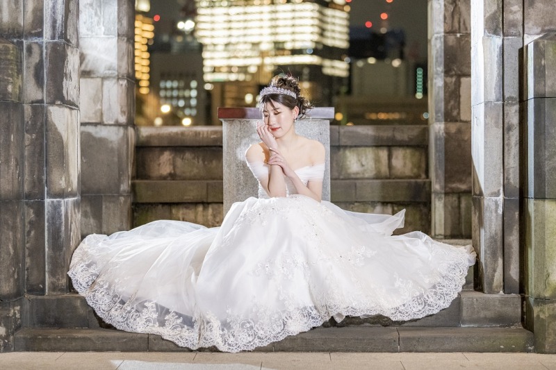 お座りショット