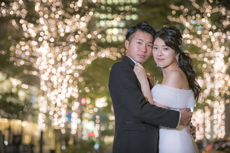 イルミネーション前撮り☆