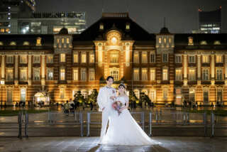 雨だからこそ！東京駅周辺でのフォトウェディングで思い出に残る一枚を