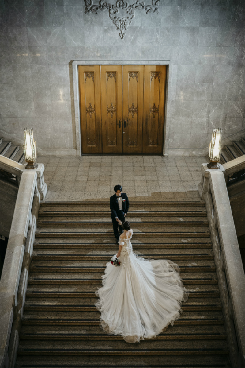 大階段ショット!