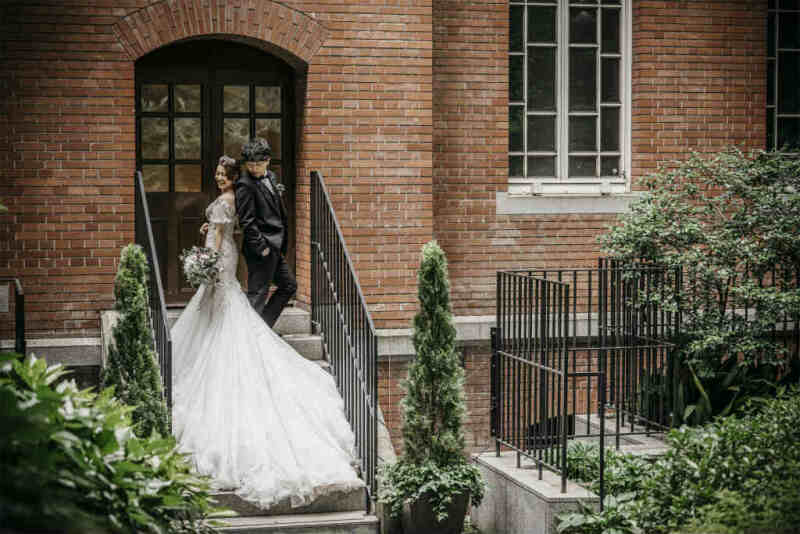 西日とともにおしゃれに素敵な撮影を