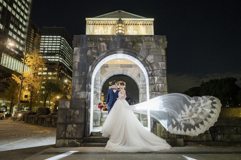 和田倉門でベールショット☆