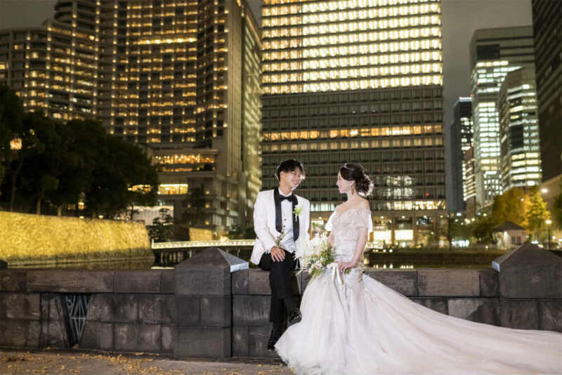 夜景に包まれて