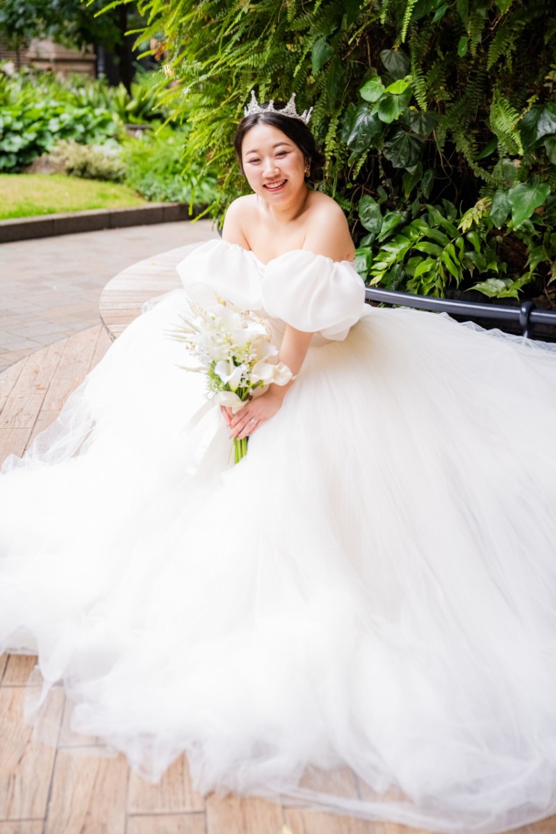 ご新婦様のソロショット