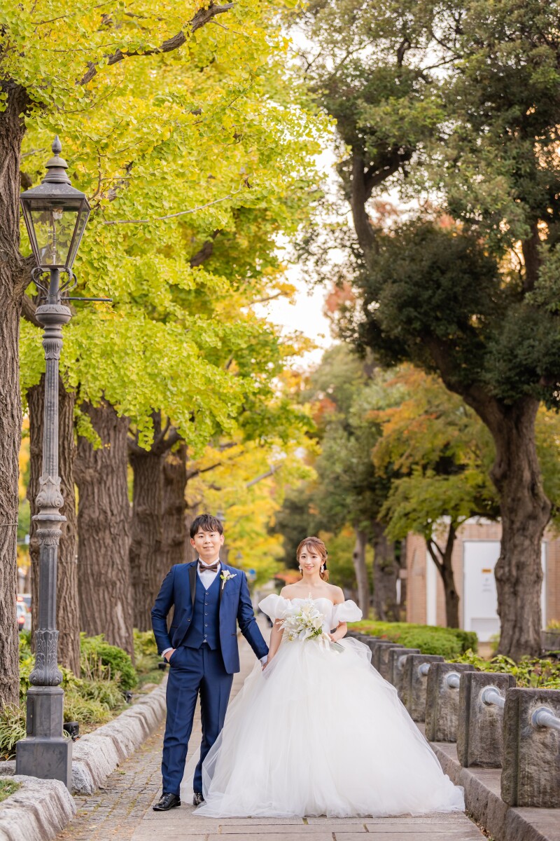 山下公園の緑とともに♡