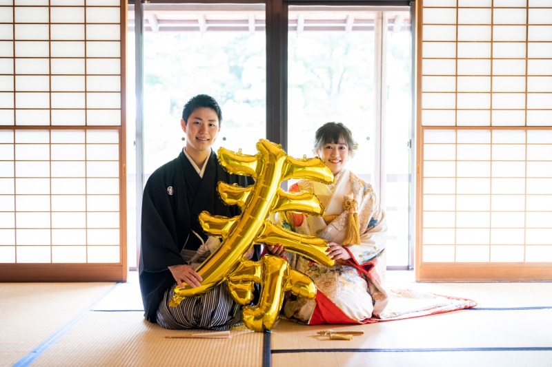 お持ち込みアイテムで特別な和装洋装撮影！