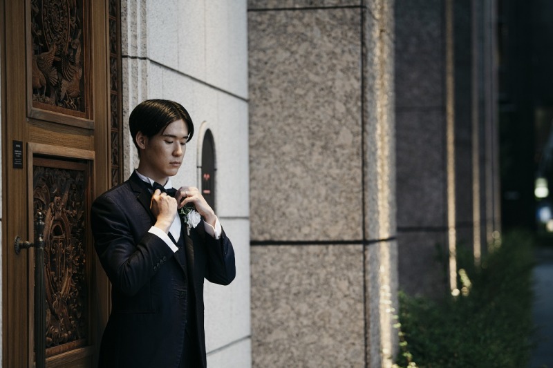 ご新郎様ソロショット☆