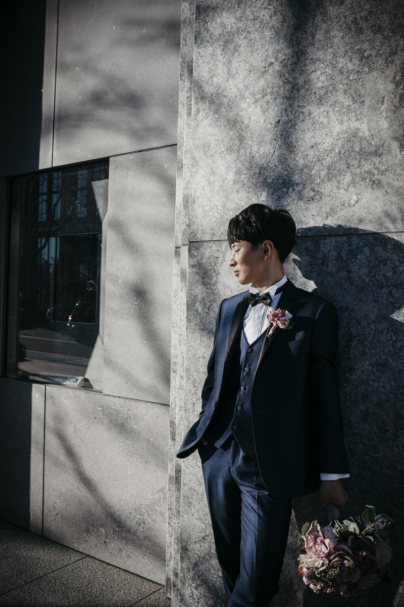 ご新郎様ソロショット