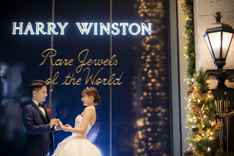 HARRY WINSTONとおふたり