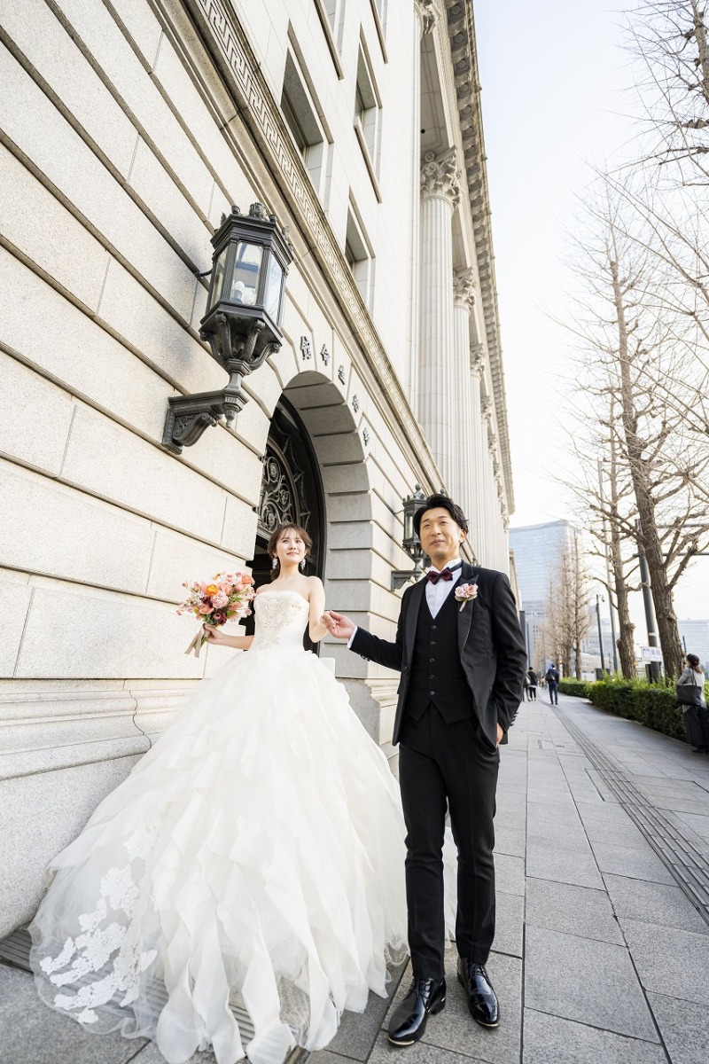 ウェディングドレス パニエ付け袖付き♡ 黒ブラックチュール前撮りロケ撮影 PHOTO WEDDING STYLEのスタッフブログ(魅惑の黒♥)【Photorait】