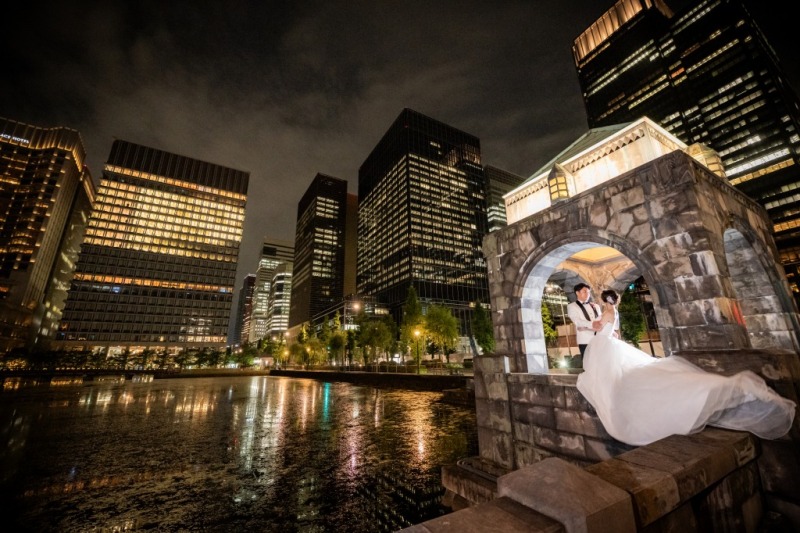 和田倉門での迫力ショット