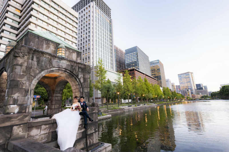 前撮り定番!東京駅周辺撮影☆