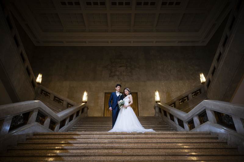 大階段は圧巻！国立博物館☆