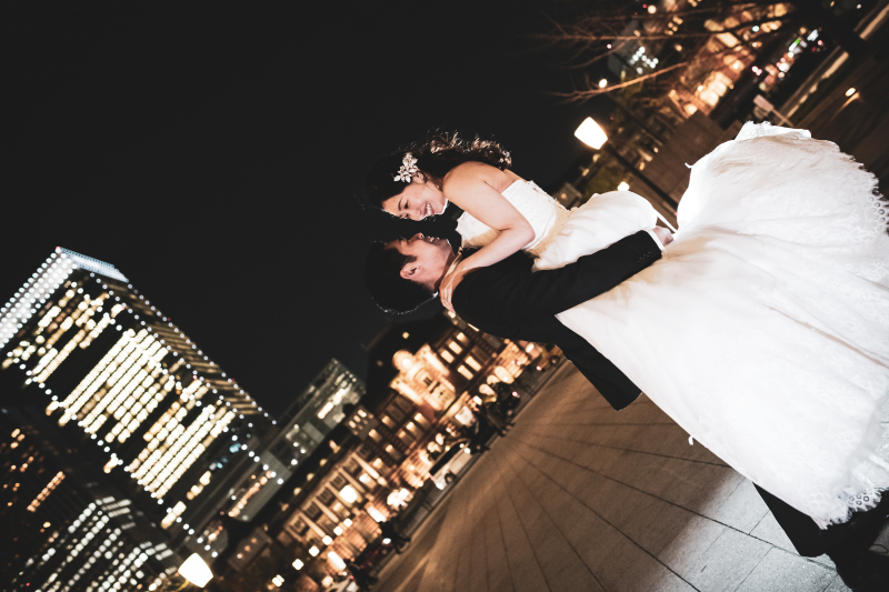 ウェディング抱っこ☆