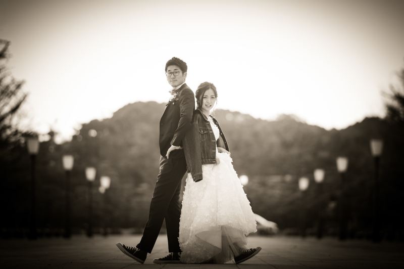 ご新郎様のコーディネートもご新婦様の役目☆