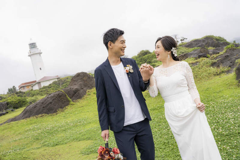 手つなぎショット