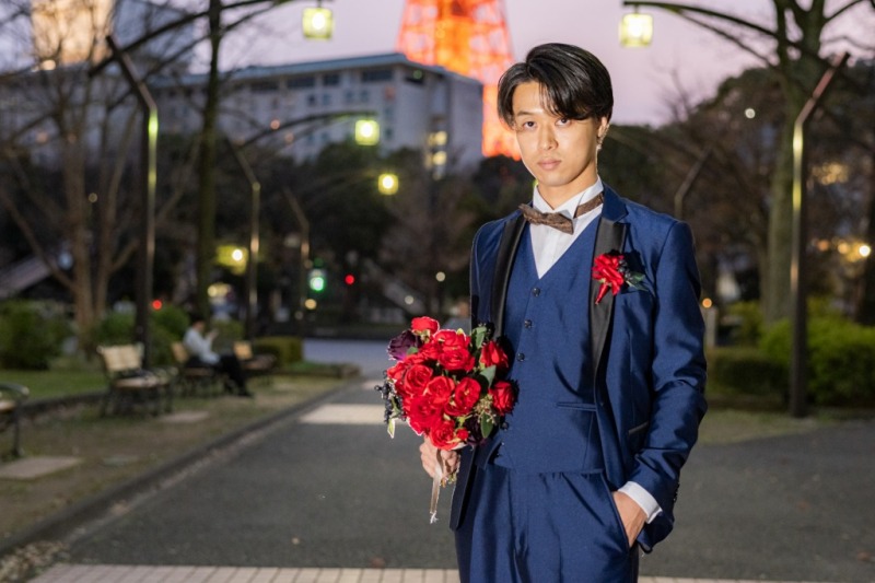 ご新郎様のソロショット♡