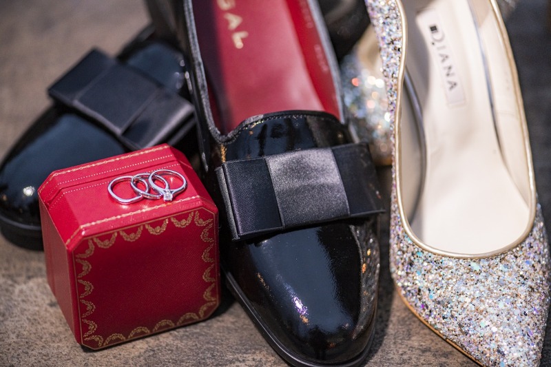 指輪もばっちりと☆