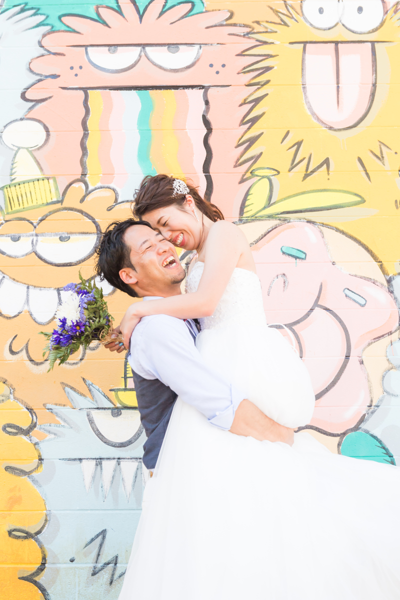 可愛いポップなウォールアート☆