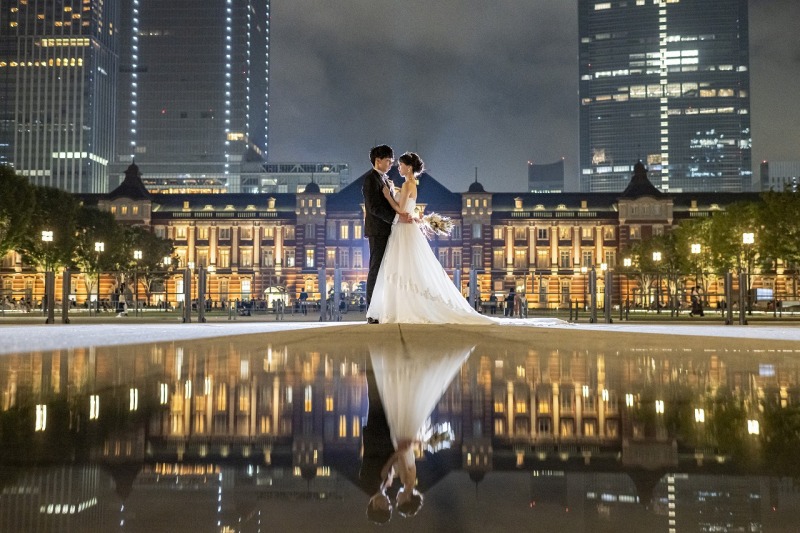 1ロケーションでも大満足!東京駅前撮り♪