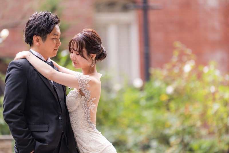 ぎゅっと寄り添って