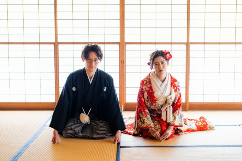 お座りショット