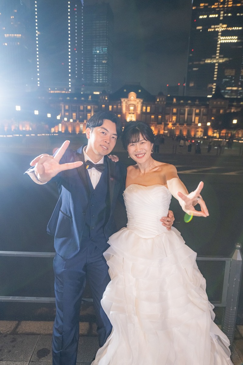 最後にピースで！