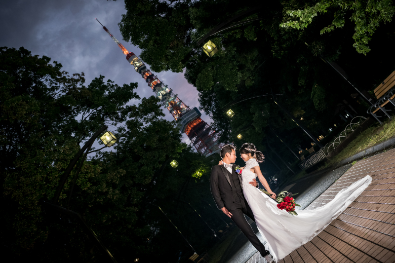 夕暮れの東京タワー☆