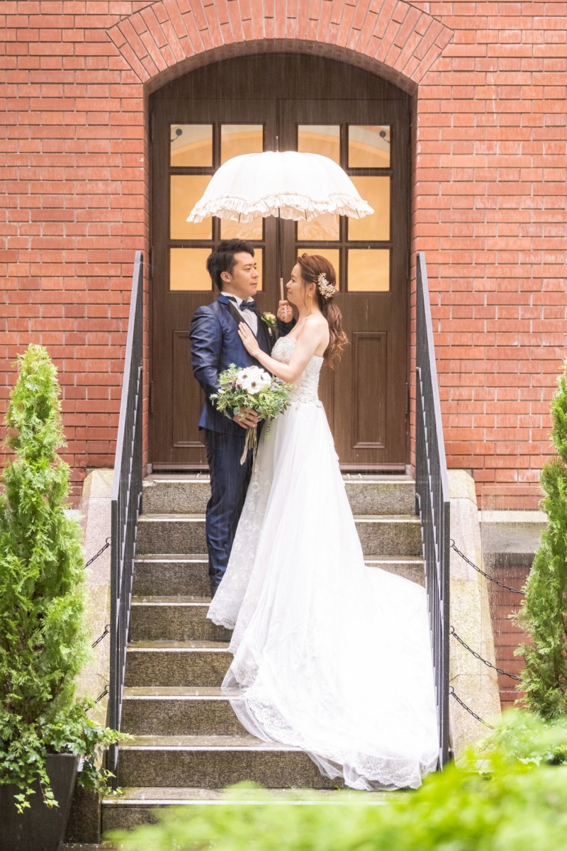 三菱一号館で階段ショット!