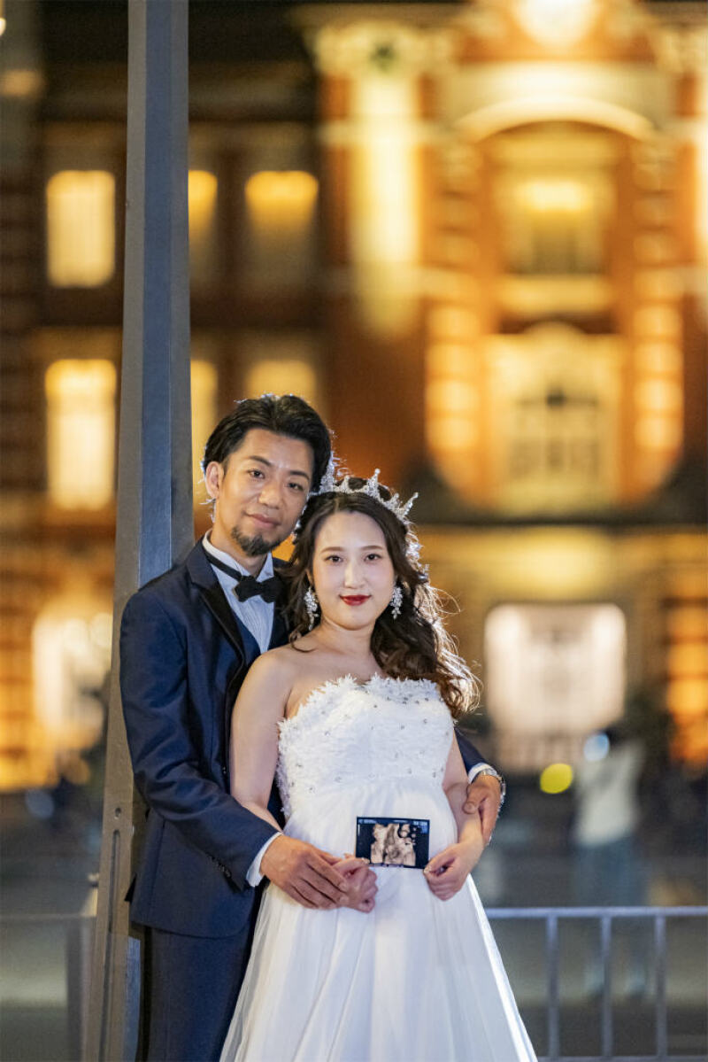 エコー写真と一緒に