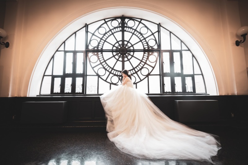 存在感のあるドレス☆