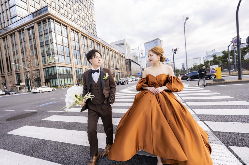 交差点を歩きながら♪