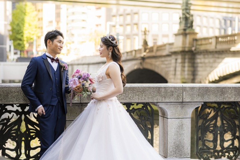 12:00~ 日本橋で待ち合わせのおふたり♡