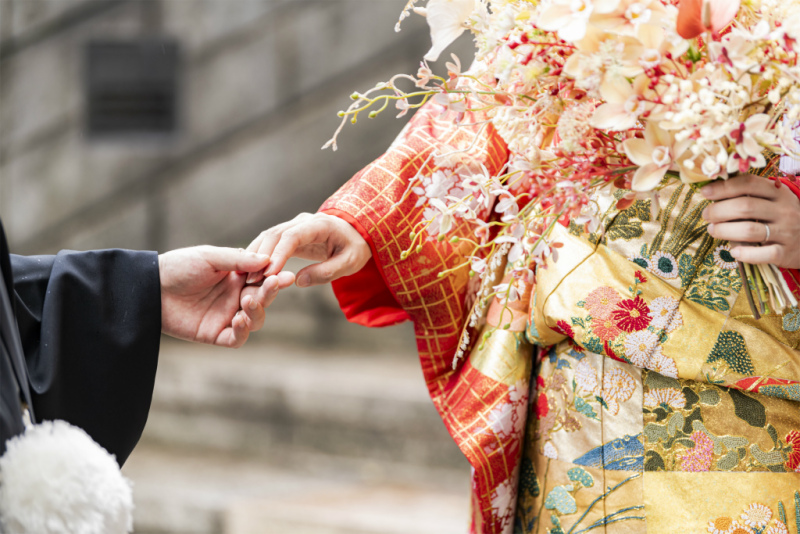 エスコート中のお手元ショット