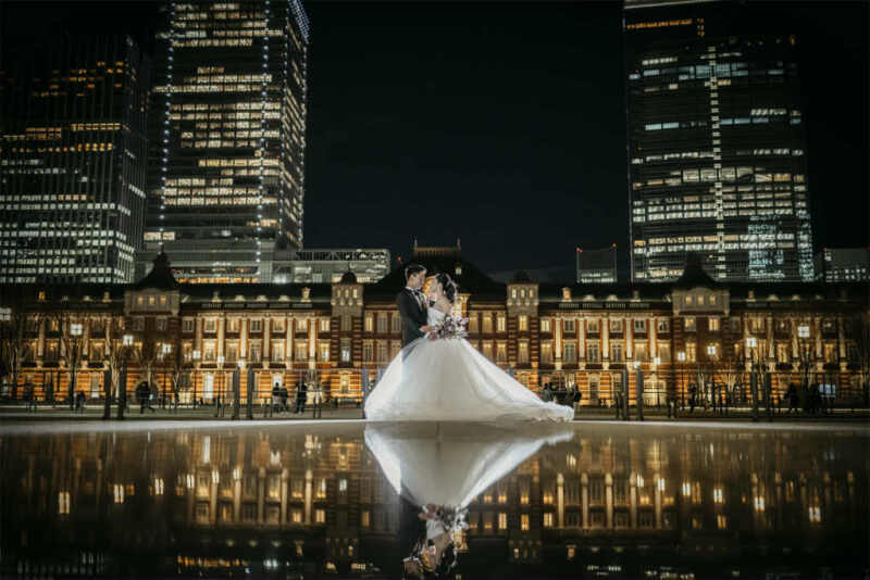 映り込みショットでワンランク上のお写真を!