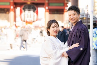 和装で浅草＆丸の内周辺！