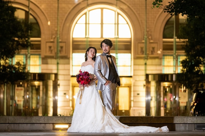 丸ビル前ショット☆