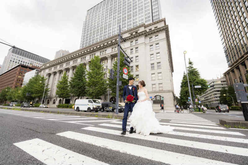 横断歩道ショット