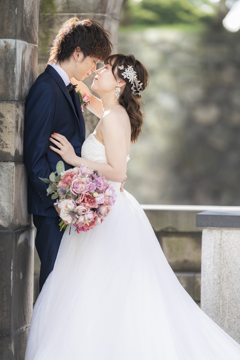 和田倉門がお二人の世界に…♡