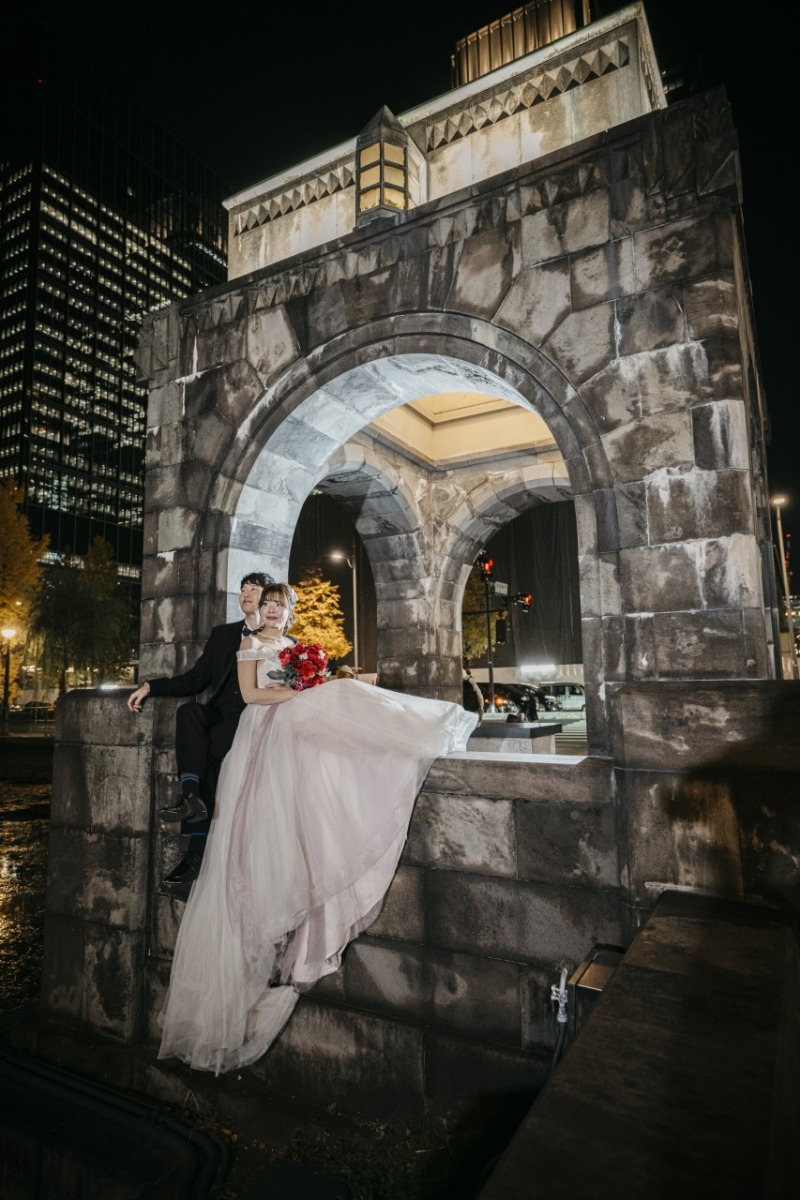 輝かしい未来を見つめるおふたり…♡