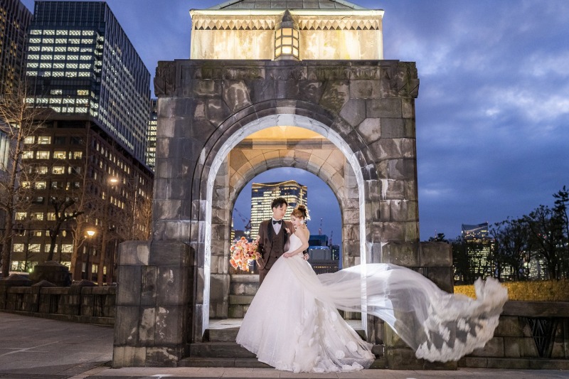 和田倉門ででベールショット♪