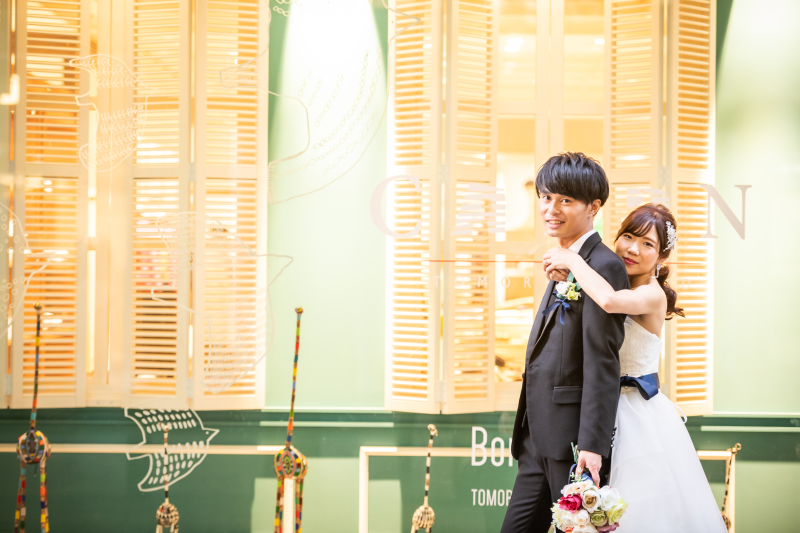 お洒落な背景は見逃しません☆